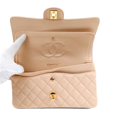 chanel beige clair medium flap|Flap Bags .